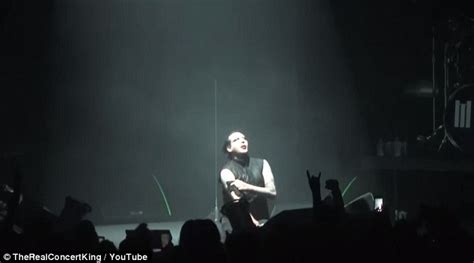 Marilyn Manson Collapses On Stage During A Houston Concert After