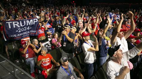 Trump Rally In Phoenix Senate Governor Candidates Also Expected