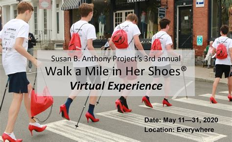 Walk A Mile In Her Shoes 2024 — Susan B Anthony Project
