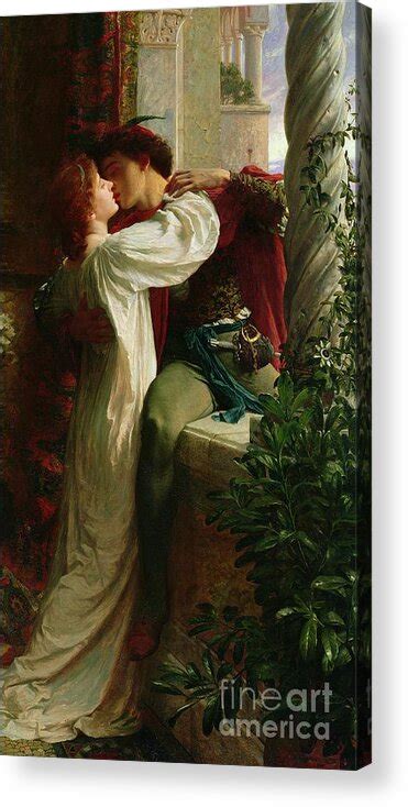 Romeo And Juliet Painting Sir Frank Dicksee