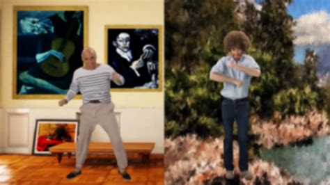 Image Bob Ross Vs Pablo Picasso Who Won Without Textpng Epic Rap