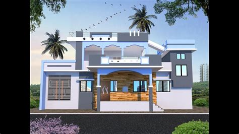 Front Elevation Designs House Elevation Village House Design Village