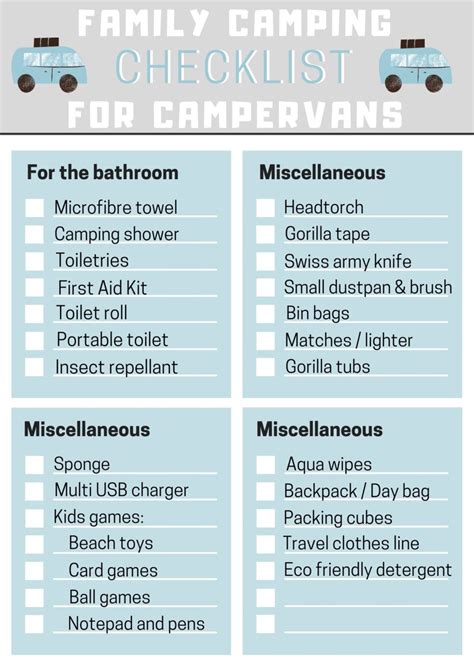 Camping is a fun, affordable and easy way to escape outdoors with your family. The Ultimate Camping Essentials List for First Time ...