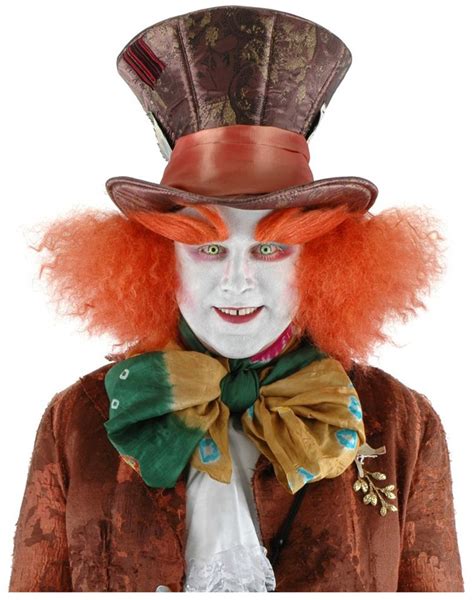 Mad Hatter Hat With Hair Mad Hatter Wig