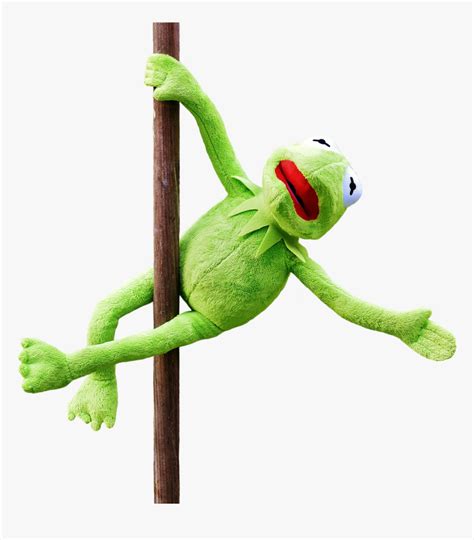 Pole Dance Kermit Funny Free Picture Kermit  With Transparent