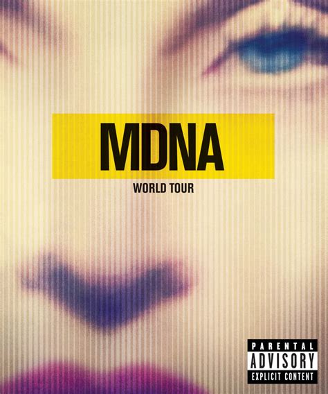 Official Madonna Mdna Tour Cover Revealed Hq No Tags Madonnarama