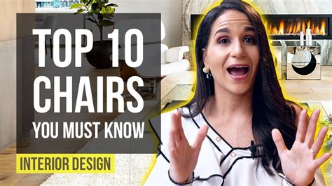 Interior Design Top 10 Chairs You Must Know Iconic Chairs Of All Time