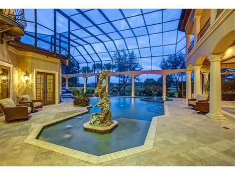 Homeluxury homeshot propertiesmagnificent stately gated mansion with indoor swimming pool | luxury mega mansion tour. 45 Screened In, Covered and Indoor Pool Designs
