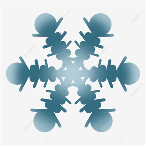 Snow Shape Ice Crystal Blue Color In Winter Crystal Ice Snow Png