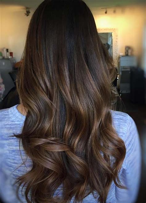 This lush, head turning hair color shade looks gorgeous on anyone with blue, green, hazel or brown eyes. 100 Dark Hair Colors: Black, Brown, Red, Dark Blonde ...