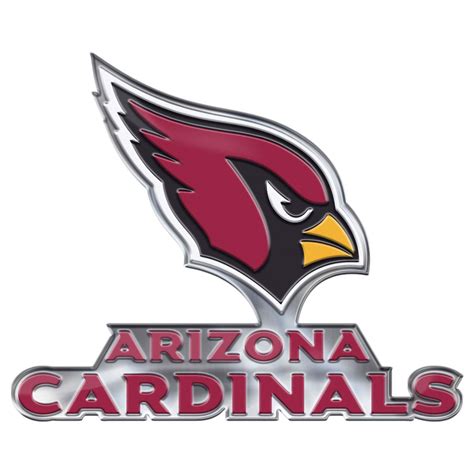 Nfl Arizona Cardinals Embossed Color Emblem 2 Fanmats Sports