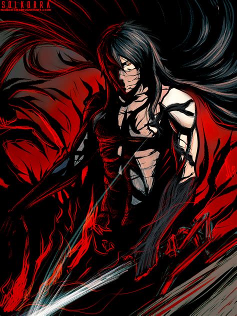 Even the focused getsuga tenshou on aizen's neck when unohana and ichigo came from hueco mundo and opened up a garganta behind him is ineffective. Ichigo Getsuga Tenshou Final by SolKorra on DeviantArt