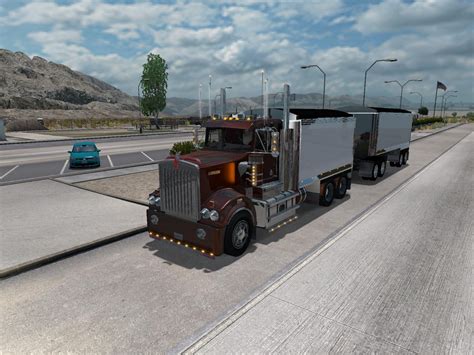 Kenworth T Tipper Trailer V X Ats Mods American Truck Simulator Mods Atsmod Net