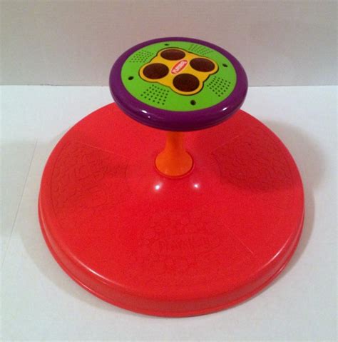 Playskool Sit And Spin Music And Lights Sit N Spin Rockin Tunes Rare 1749050705