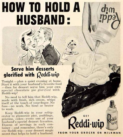 The Splendor Of Domestic Servitude 7 Mid Century Sexist Adverts Flashbak