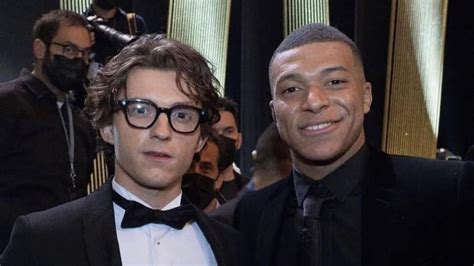 kylian mbappe can t stop laughing after tom holland suggests joining the club bharat times