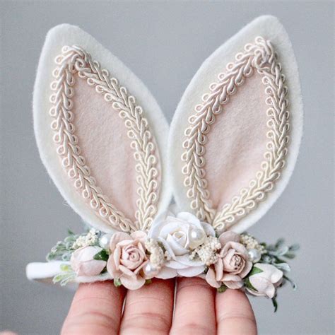Bunny Ears Headband Easter Headband Animal Ears Headband Etsy In 2021