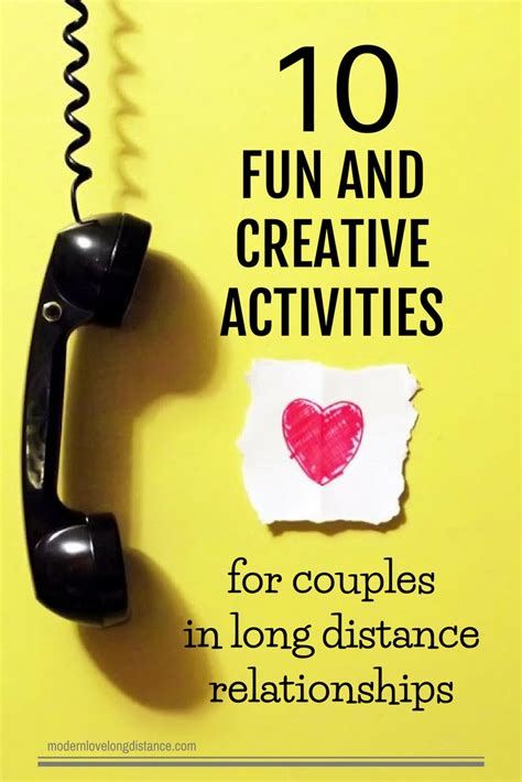 10 Fun Long Distance Relationship Activities For Couples