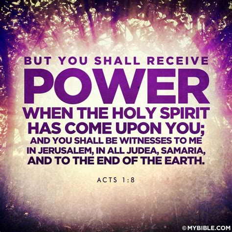 Acts 18 But You Shall Receive Power When The Holy Spirit Has Come
