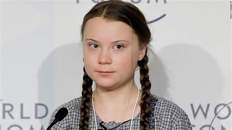 Greta Thunberg Sixteen Year Old Swedish Climate Activist Roasts Davos