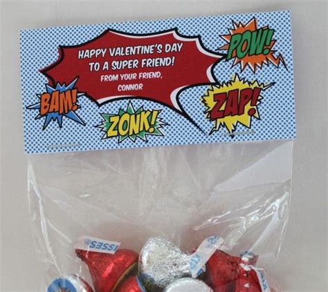 Superhero Valentines Valentines Diy Valentines