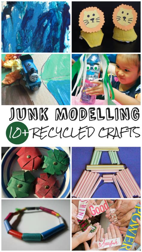 11 Recycled Junk Modelling Crafts And Tuesday Tutorials Week 30 In