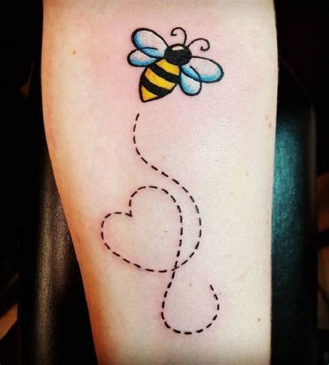 75 Cute Bee Tattoo Ideas Art And Design Honey Bee Tattoo Bee