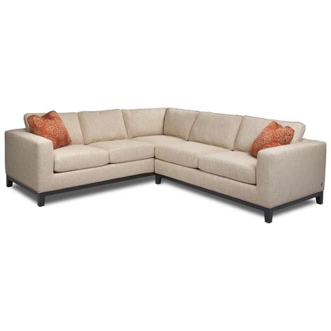 American Leather Brooke Contemporary L Shaped Sectional Jacksonville