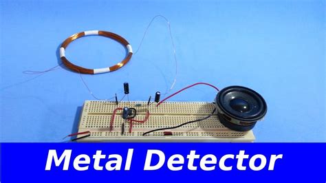 The methods used in metal detectors in general are changing the characteristics of the oscillator when there are close to the metal sensor. How to Make a Simple Metal Detector - YouTube