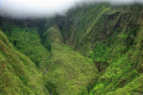 Wall Of Tears Mount Waialeale Kauai Hawaii