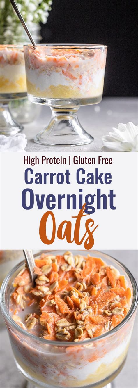 Overnight oatmeal is very popular, some people add greek yogurt to theirs for more protein, but how long do overnight oats last? Carrot Cake Overnight Oats - Wake up to dessert for ...