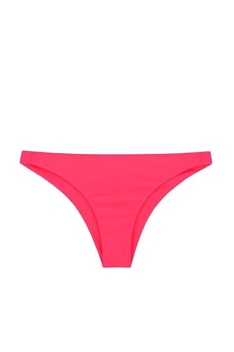Mikoh Swimwear Miyako Minimal Bikini Bottom Tropical Pink Lyst