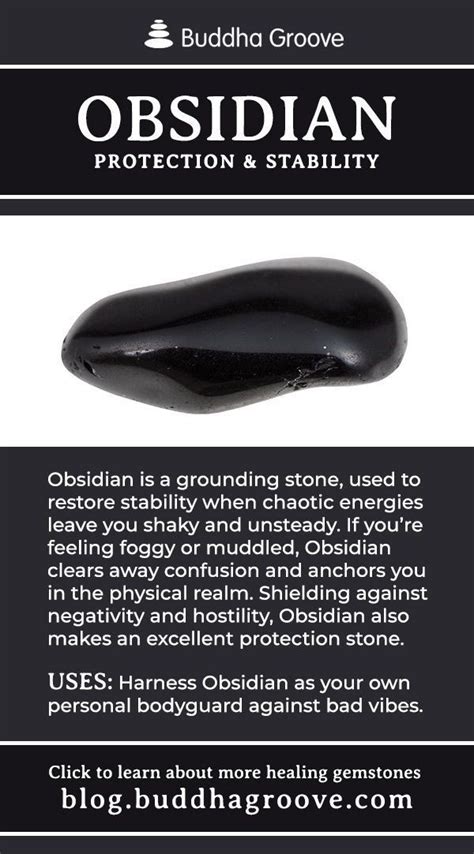 Pin By Tamara Hamblin On Black Obsidian Crystals Healing Properties