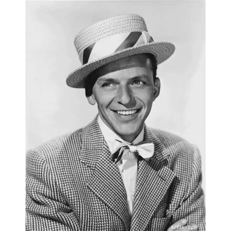 Frank Sinatra Smiling In Classic Portrait Photo Print 24 X 30