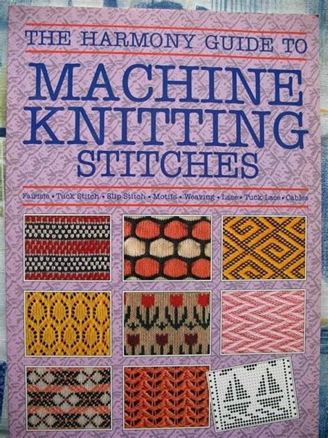 machine knitting stitches brother punch card pattern etsy uk