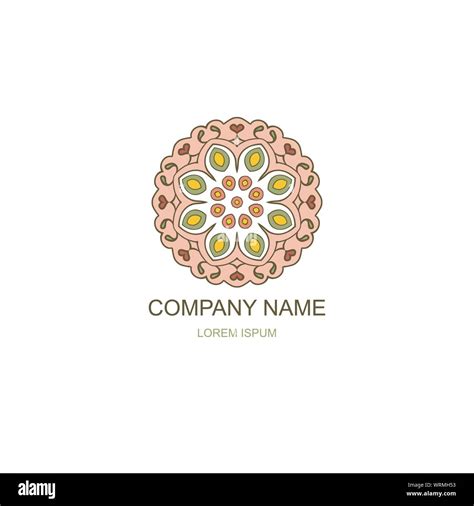 Business Logo Floral Oriental Logo Company Logo In The Oriental