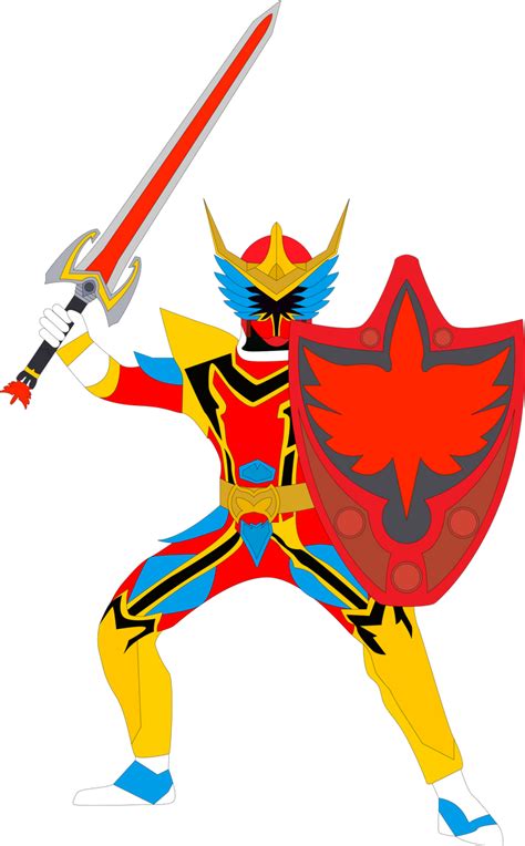Red Dragon Fire Ranger By Superherotimefan On Deviantart