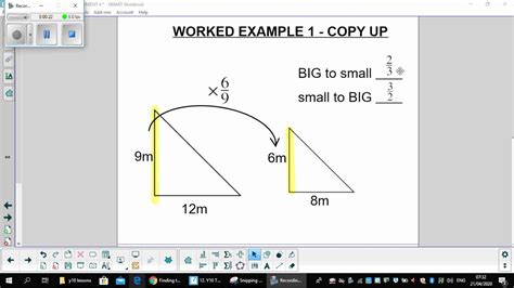 (or do i have any mistake such that is the map correct to metric scale. Scale factor triangles - YouTube