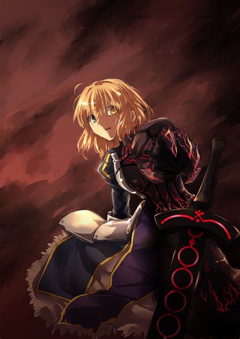 The Two Sides Of Artoria Pendragon Saber Fate Stay Night Anime
