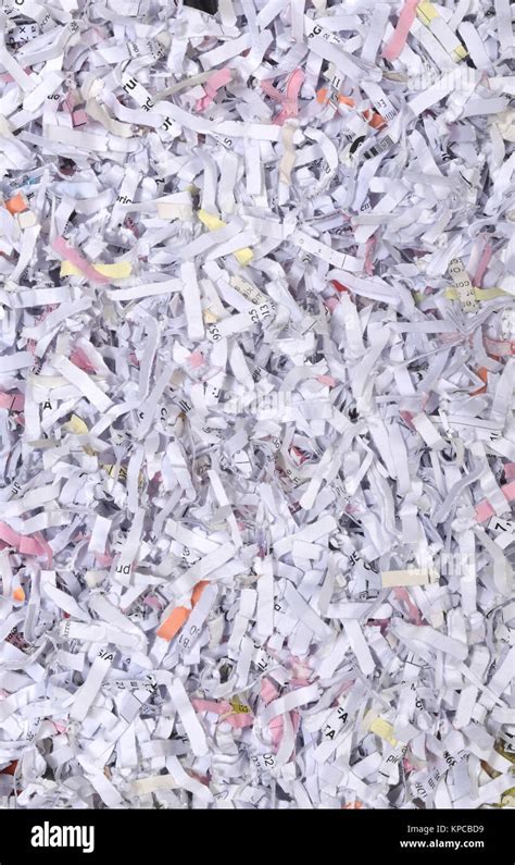 Crushed Paper Document Stock Photo Alamy