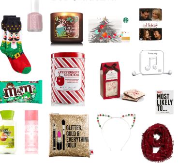 Browse through this list until you find the perfect gift idea. Stumped On Secret Santa? Check Out the Ultimate Gift Guide ...