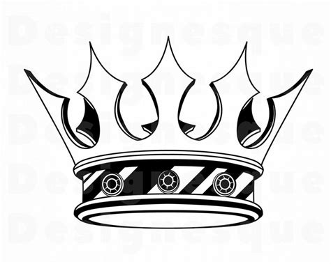 King And Queen Crown Drawing Free Download On Clipartmag