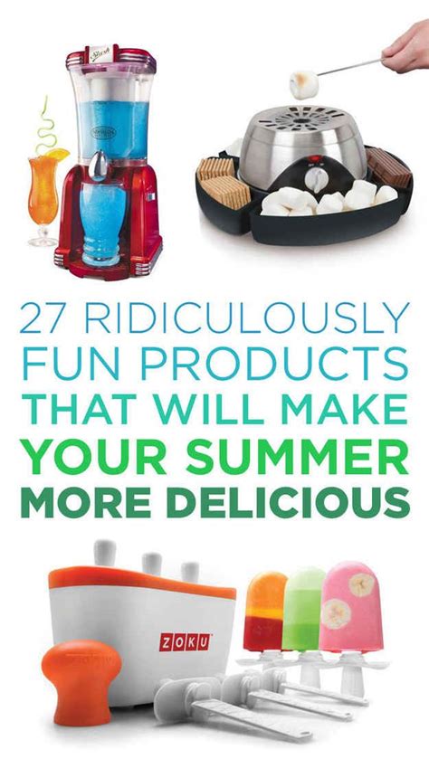 27 Ridiculously Fun Products That Will Make Your Summer More Delicious