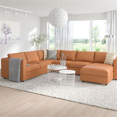 Leatherfabric Corner Sofas Living Room Furniture Ikea