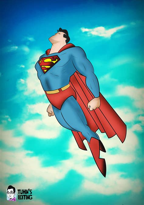 Superman 2d Illustration ~ Tuhins Editing By Tuhin98 On Deviantart