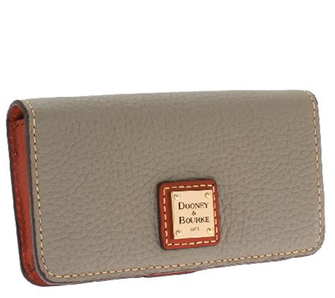 Other factors such as your income, debt, number of open accounts and any past negatives, among other things will also be taken into account. Dooney & Bourke Pebble Leather Phone and Credit Card Case - A263125 — QVC.com
