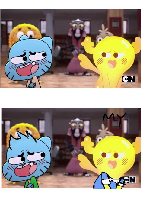 Gumball And Penny Teenager Amazing World Of Gumball Amino