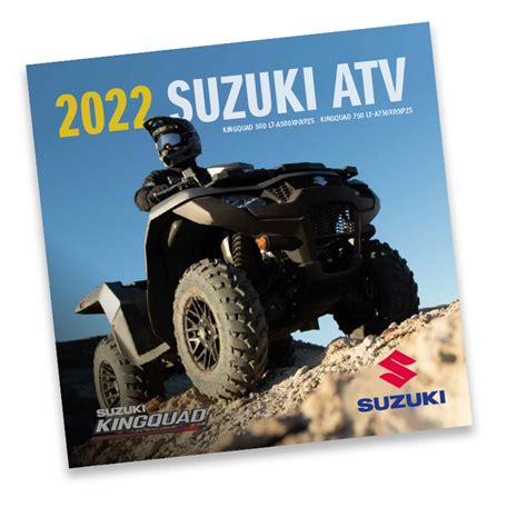 Suzuki Atv Broschyr 2022 Suzuki Atv