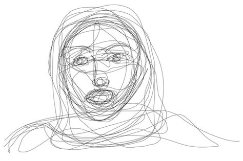 Premium Vector Continuous Line Art Or One Line Drawing Of A Woman