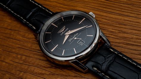 Hands On Debut Longines Flagship Heritage Watch In Black Dial